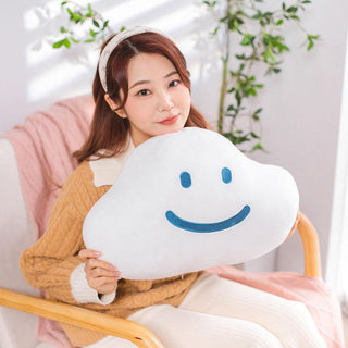 Lovely Smiling Cloud Rest Pillow Pillows - Plushie Depot