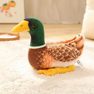 Realistic Adult Duck Plush Toy green Stuffed Animals - Plushie Depot