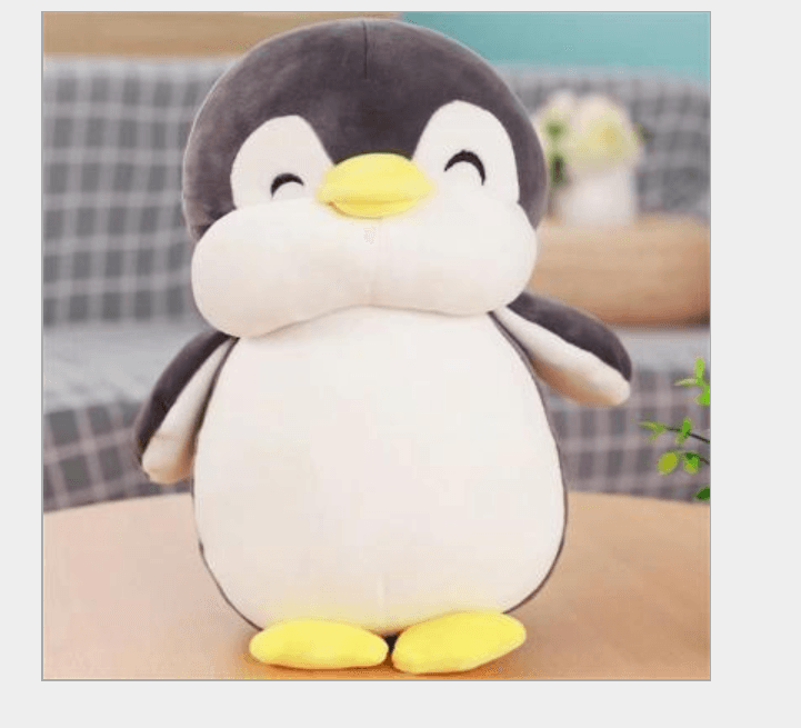 Chubby Happy penguin Stuffed Plush Doll Stuffed Animals - Plushie Depot
