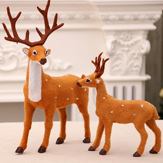 Christmas Deer Plush Toys Stuffed Animals - Plushie Depot