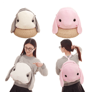 Kawaii Bunny Rabbit Backpack Backpacks - Plushie Depot