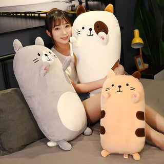 Cute Soft Cat Plush Pillows Pillows - Plushie Depot