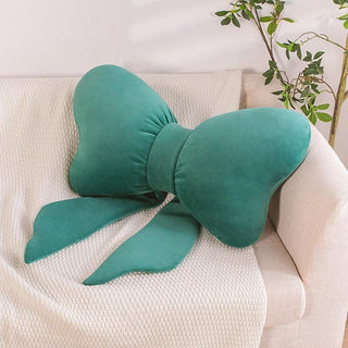 Cute Bow Tie Pillows 27" black Pillows - Plushie Depot