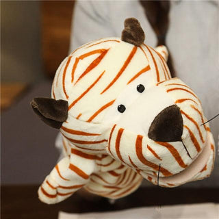 Educational Soft Animal Finger Puppets Tiger Plushie Depot