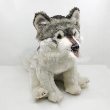 Small Wolf Cub The Call of the Wild Plush Doll, Wild Animal Plush Toys Plushie Depot