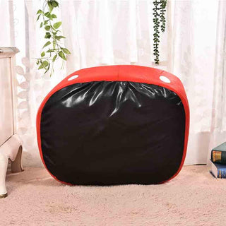 Strawberry Shaped Small Dog and Cat Pet Bed Pet Beds - Plushie Depot