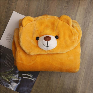 Soft and Funny Animal Cosplay Blanket Cloaks 5' 7" L bear Plushie Depot