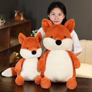 14" - 27.5" Classic Red Fox Plush Toy, Stuffed Animal Fox Plushie Depot