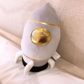 Astronaut plush toy doll Grey rocket Bags - Plushie Depot