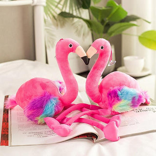 Colorful Cute Flamingo Plush Toys Plushie Depot