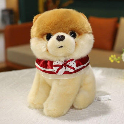 Cute Adorable Puppy Plushies 8" brown Stuffed Animals Plushie Depot