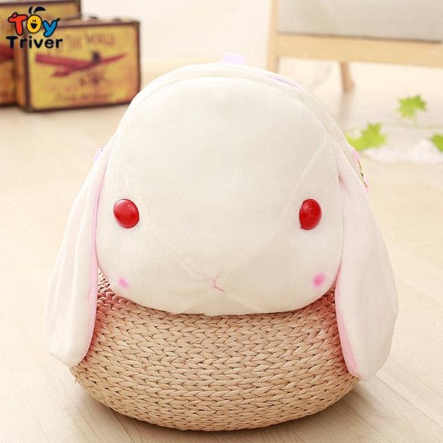 Kawaii Plush Bunny Backpack