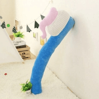 Kawaii Giant Toothbrush With Toothpaste blue Plushie Depot