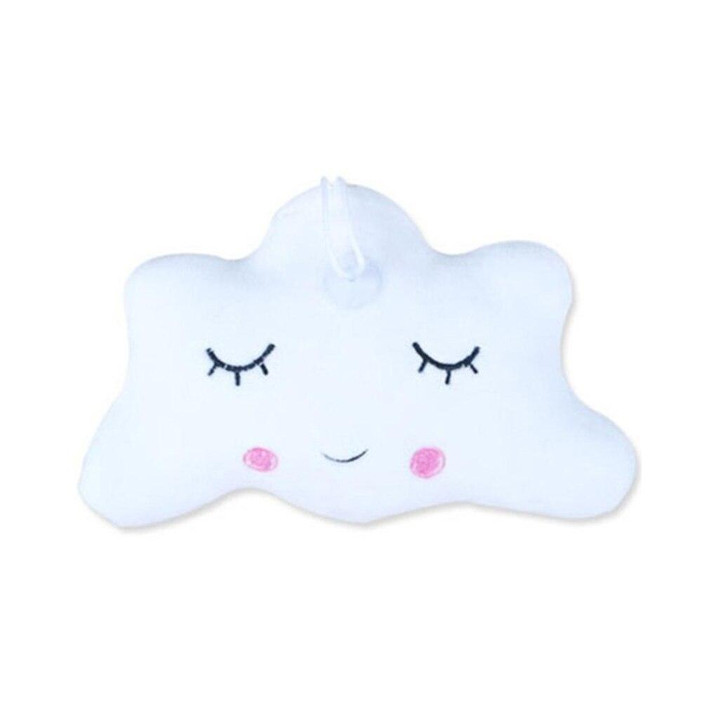 3 Colors Small Pillows Moon Star Cloud Shape Emoticon Plush Pillows Plushie Depot