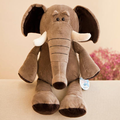Jungle animal plush toys Elephant 25cm Plushie Depot