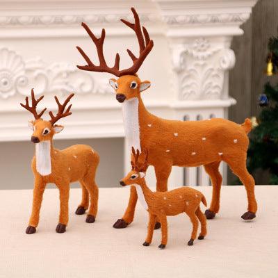 Christmas Deer Plush Toys Stuffed Animals Plushie Depot