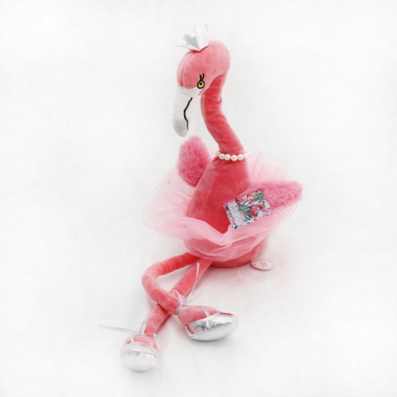 Princess Flamingo Plush Toy with Crown 60cm Plushie Depot