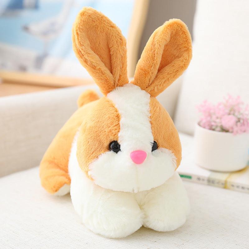 Cute Bunny Rabbit Plushies Brown Stuffed Animals Plushie Depot