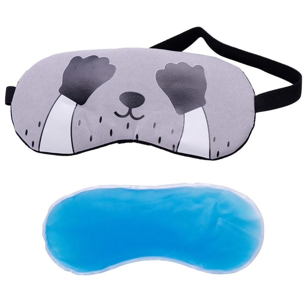 Cute Cat Cartoon Travel Sleep Mask Sleep Masks Plushie Depot