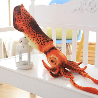 Calamari Squid Soft Stuffed Plush Toy 60cm Plushie Depot
