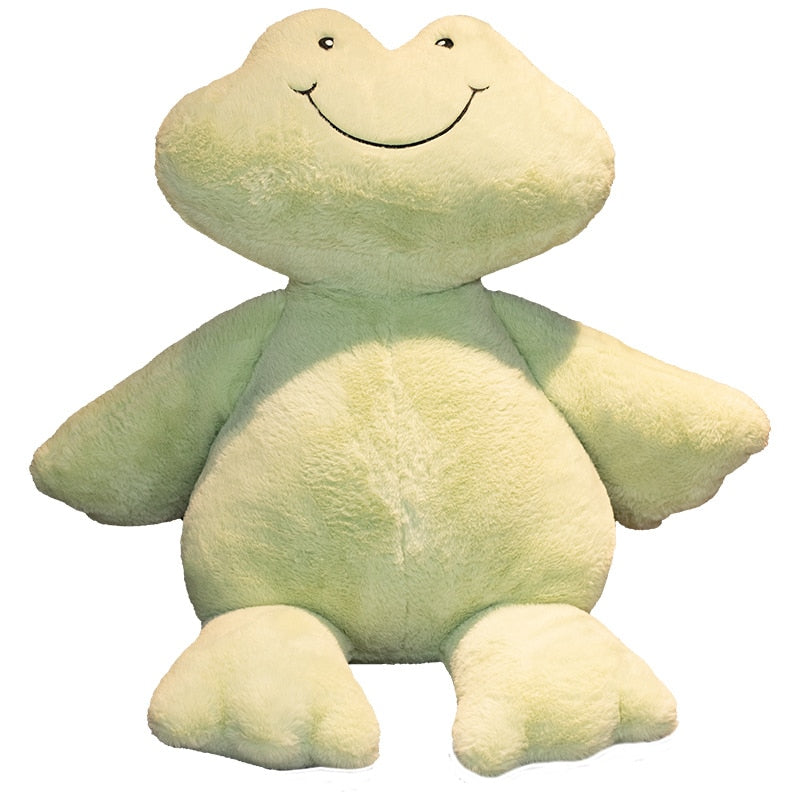 Cute Happy Frog Plushie – Plushie Depot