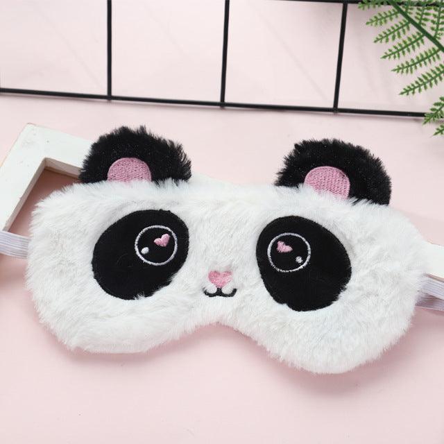 Cute Plush Fox & Cloud Sleep Eye Masks China Panda Sleep Masks Plushie Depot