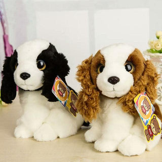 Lifelike Cocker Spaniel Dog Plush Toys 7" 2pcs Stuffed Toys - Plushie Depot