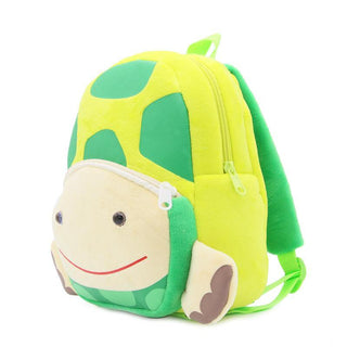 Stuffed animal turtle kindergarten backpack Plushie Depot