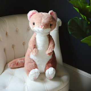 Super Cute Stuffed Ferret Plushies 19" Brown Plushie Depot