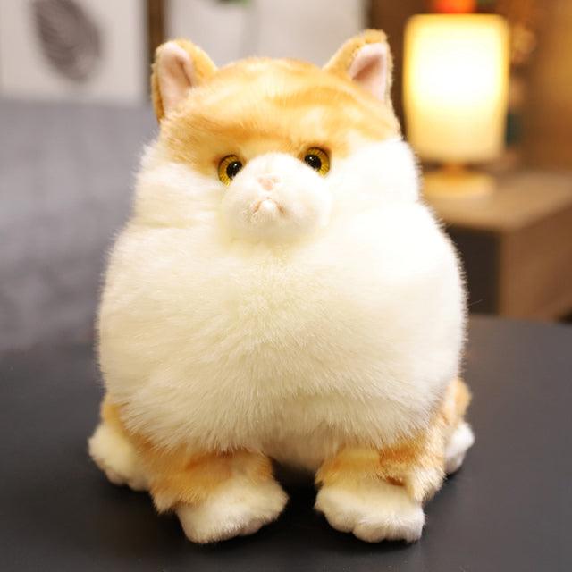 Jade Emperor Cat Plush Toy 9" brown chinchilla Stuffed Toys - Plushie Depot