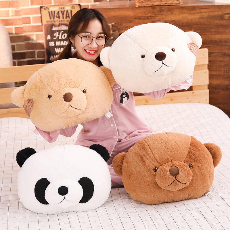 Big Head Bears Pillow Plush Toys Stuffed Animals - Plushie Depot