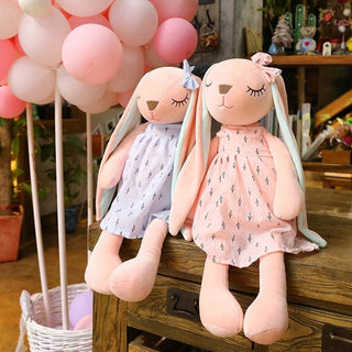 17.5" - 21.5" Plush Toy Stuffed Animal Long Ears Rabbit Doll Plushie Depot