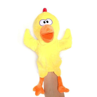 Educational Soft Animal Finger Puppets Chicken Plushie Depot