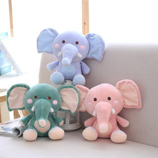 Little Sitting Elephant Stuffed Animals Plushie Depot