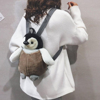 Cute Baby Penguin Plush Backpack - Plushie Depot