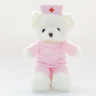 Doctor and Nurse Teddy Bear Plush Toys 8" style 4 Plushie Depot
