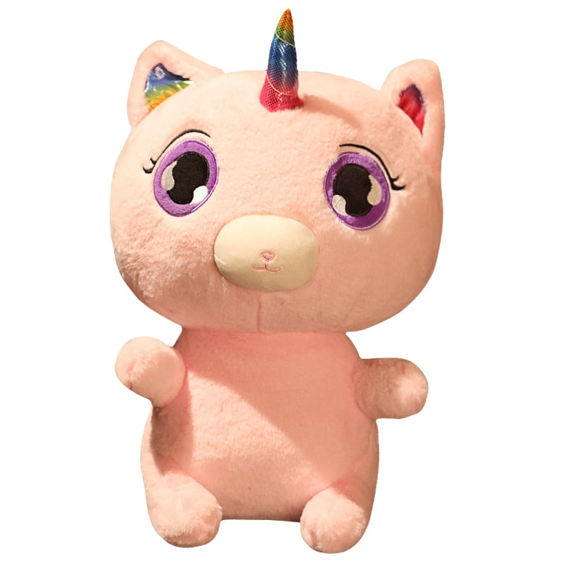 Super Cute Unicorn Kitty Cat Plushie Default Title Stuffed Animals Plushie Depot