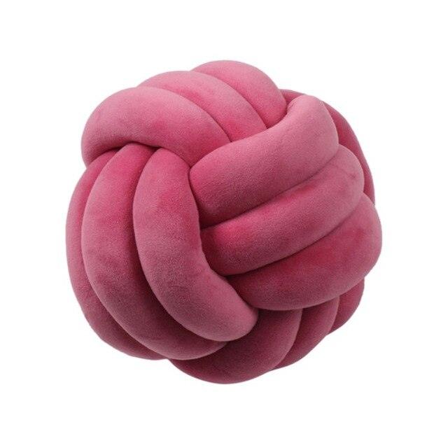 Soft Knot Ball Cushions, Stuffed Pillow Balls 19 Plushie Depot