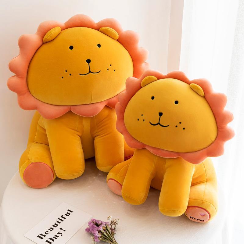 Adorable Sunflower Lion Stuffed Animal Plush Toy Stuffed Animals - Plushie Depot