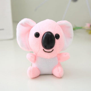 Cute Plush Koala Keychain Pink Plushie Depot