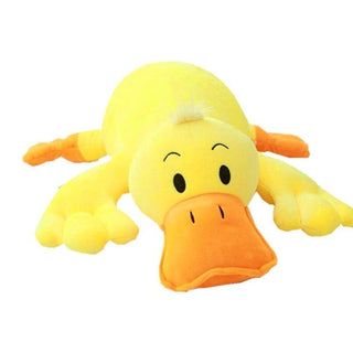 Lying Yellow Duck Plush Pillow Plushie Depot