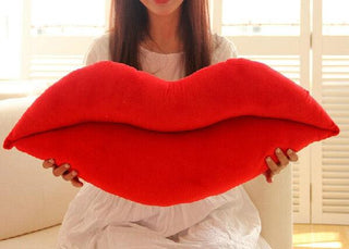 Hilarious, Funny Lip Shaped Sofa Pillow Plush Cushion Plushie Depot