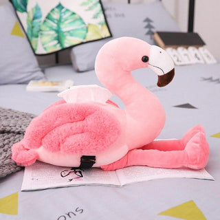 Pink Flamingo Tissue Box Cover, Flamingo Car Tissue Cover - Plushie Depot