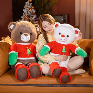 Christmas Bear Plush Toys Plushie Depot