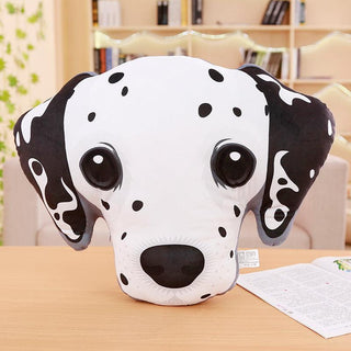 Cute Artistic Dog Face Throw Pillows A 40X45CM Plushie Depot