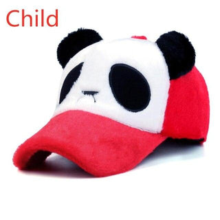 Cute Fuzzy Panda Hat Plushy 1 Adjustable Plushie Depot