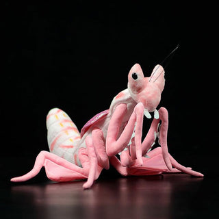 Lifelike Praying Mantis Plush Toys Pink - Plushie Depot