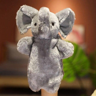 Animal Hand Puppets elephant 10” Plushie Depot