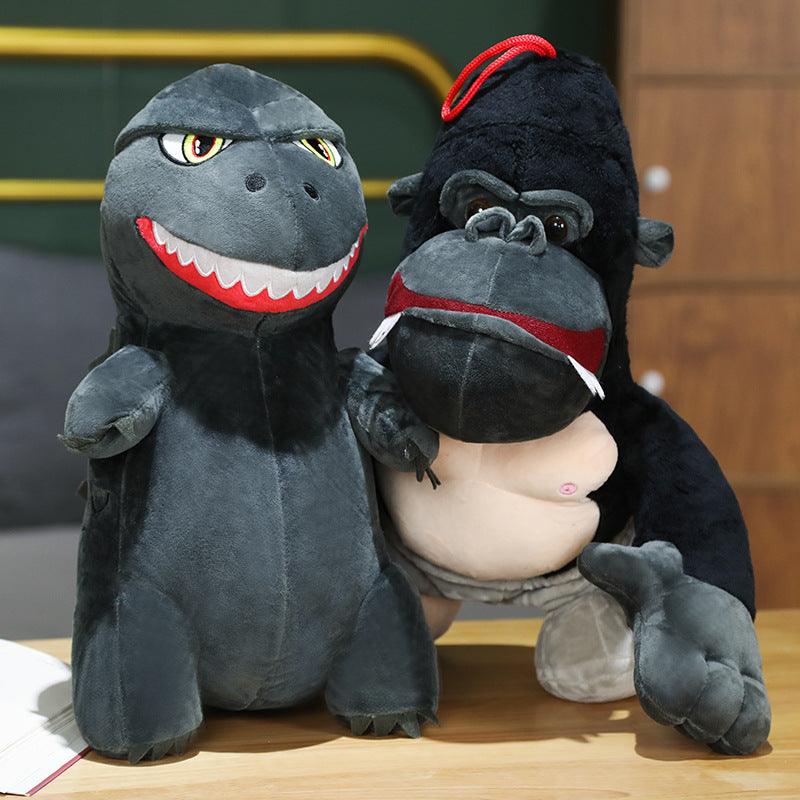 Gorilla and Dino Plush Toys Plushie Depot