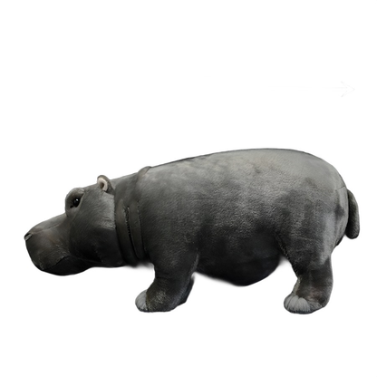 High Quality Realistic Hippo Stuffed Animal Default Title Stuffed Animals - Plushie Depot